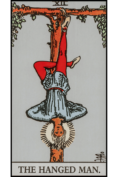 the hanged man tarot card