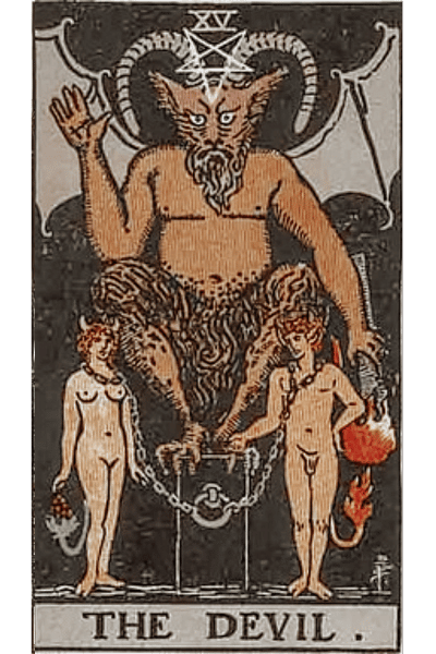 the devil tarot card