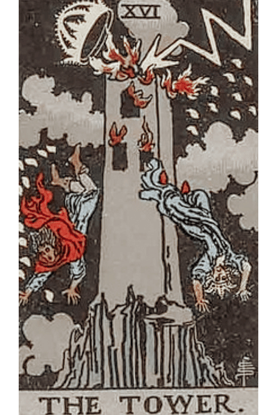 the tower tarot card