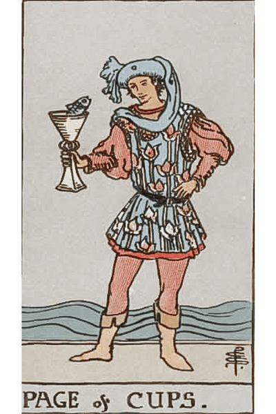 page of cups