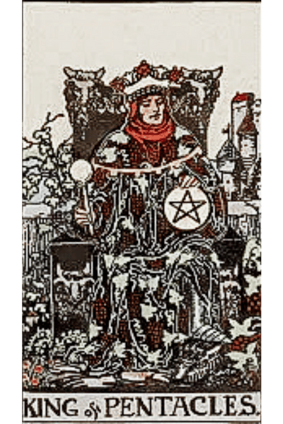 King of Pentacles Tarot Card