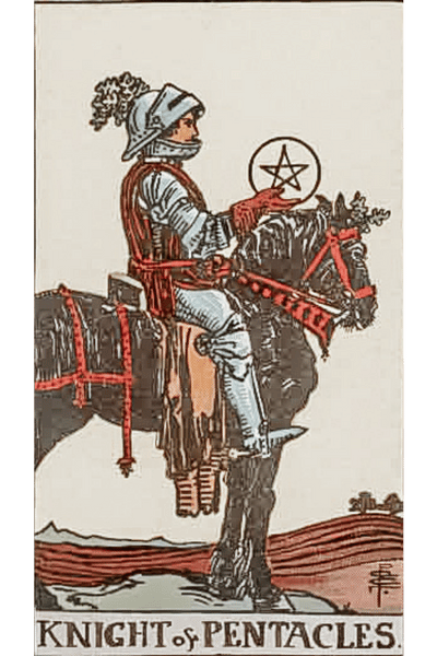 Knight of Pentacles Tarot Card